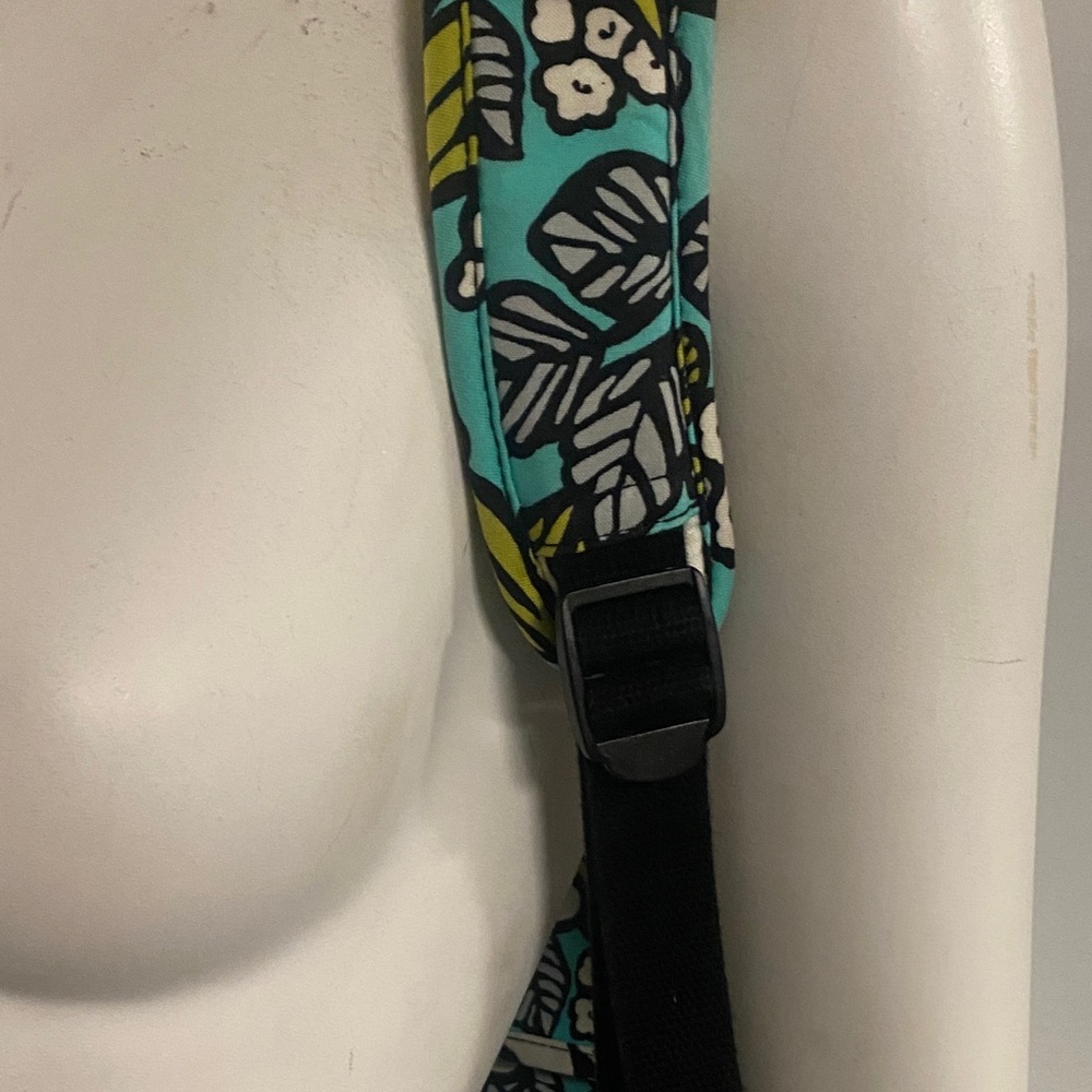 Vera Bradley Floral Backpack with Blue and Green Pattern - Picture 6 of 9